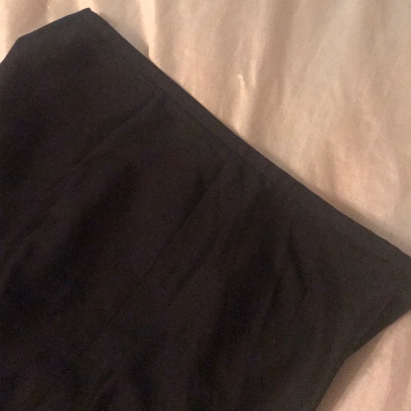 Ann Taylor Black Silk Slacks. Beautiful on!  ❤️ - Picture 3 of 8